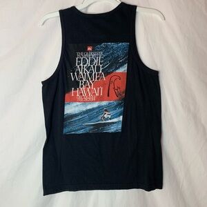 Quiksilver men’s tank top sizeS 2013/2014 Eddie Aikau Waimea Bay Hawaii